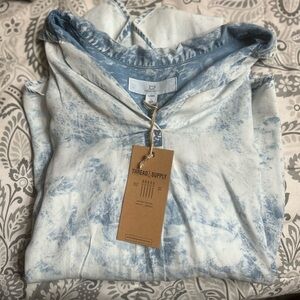 Faded Jean top, never worn with tags